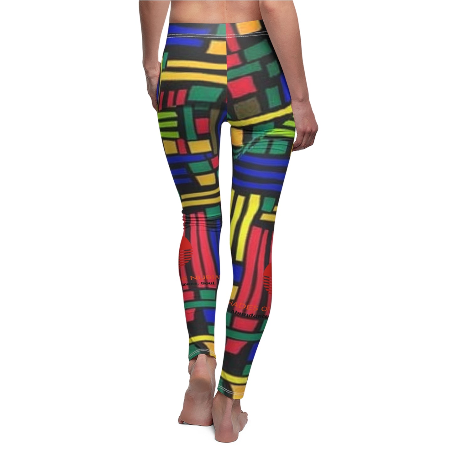 Primary Colors Ankara Leggings