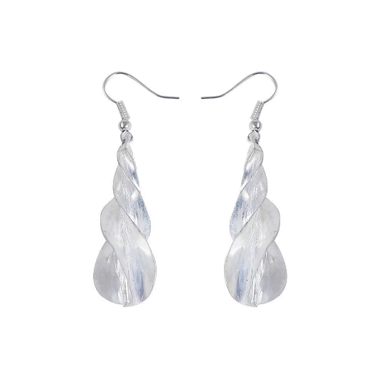 Fulani Silver Teardrop Earrings | West African Earrings | Mali Jewelry | African Dangle Earrings | Tribal & Ethnic | Afrocentric