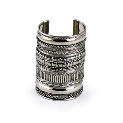 4" Silver Cuffs | Dressy Cuffs | Adornment for the Wrist | Tribal & Ethnic | Afrocentric