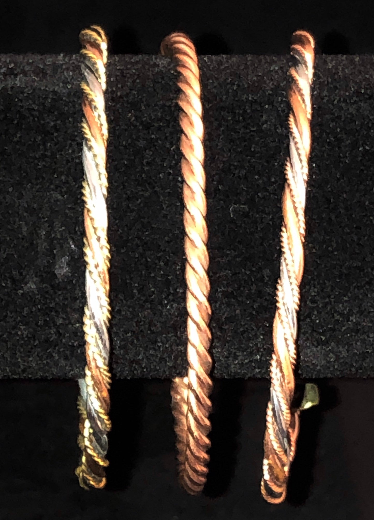 Kenyan Metal Twist Bracelets | African Twist Bracelet | Nile Valley Jewelry | Tribal & Ethnic | Afrocentric