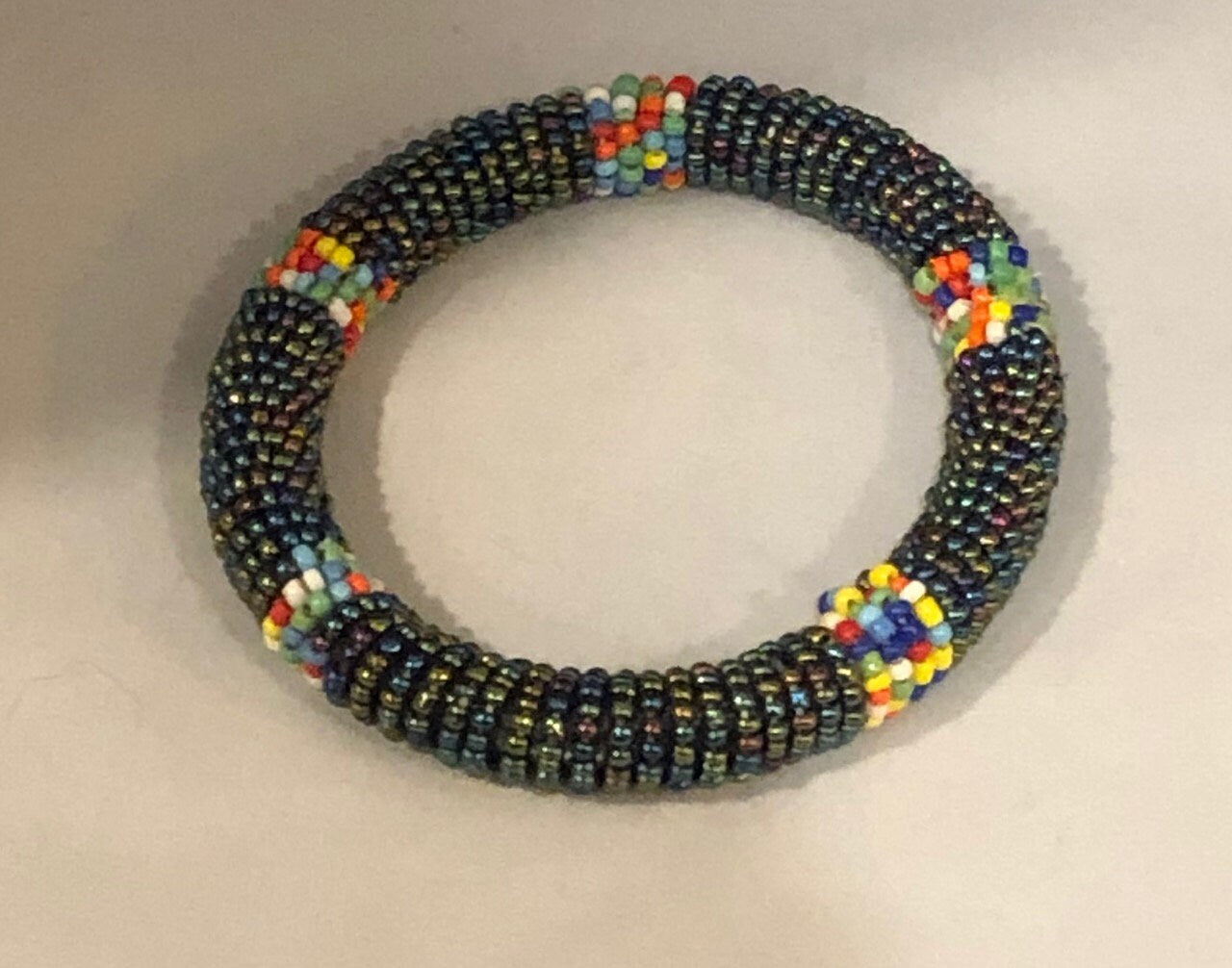 Maasai Beaded Bangles | East African Beaded Bangles | African Jewelry | Nile Valley Jewelry | Tribal & Ethnic | Afrocentric