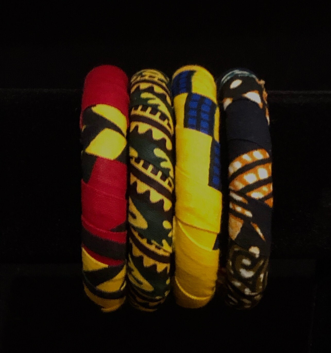 Kitenge Bracelets | East African Kitenge Bracelets | African Fabric Jewelry | African Bracelets | Tribal & Ethnic | Afrocentric