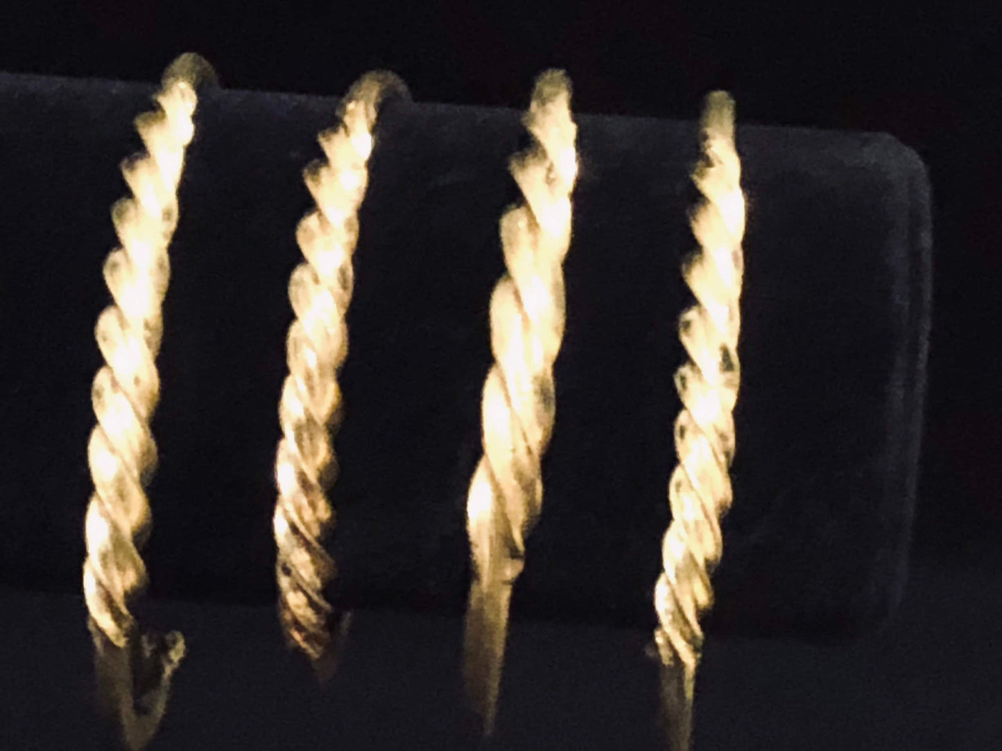 Handcrafted West African Gold Twist Bracelet | Fulani Gold Twist Bracelet | West African Jewelry | Tribal & Ethnic | Afrocentric