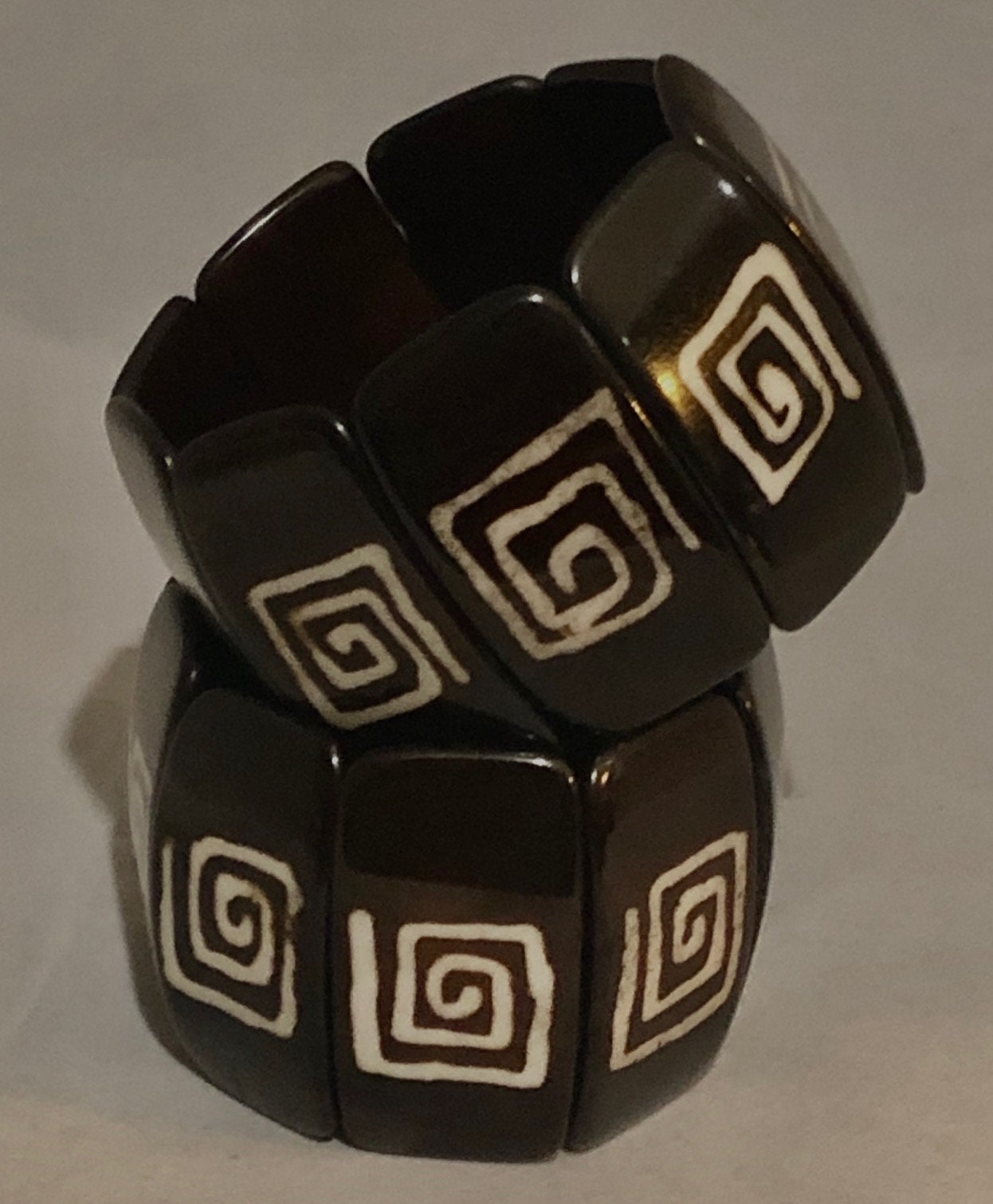 Adinkra Bone Bracelets | West African Bracelets | Ghanaian Culture | Akan | African Jewelry | Tribal & Ethnic | Afrocentric