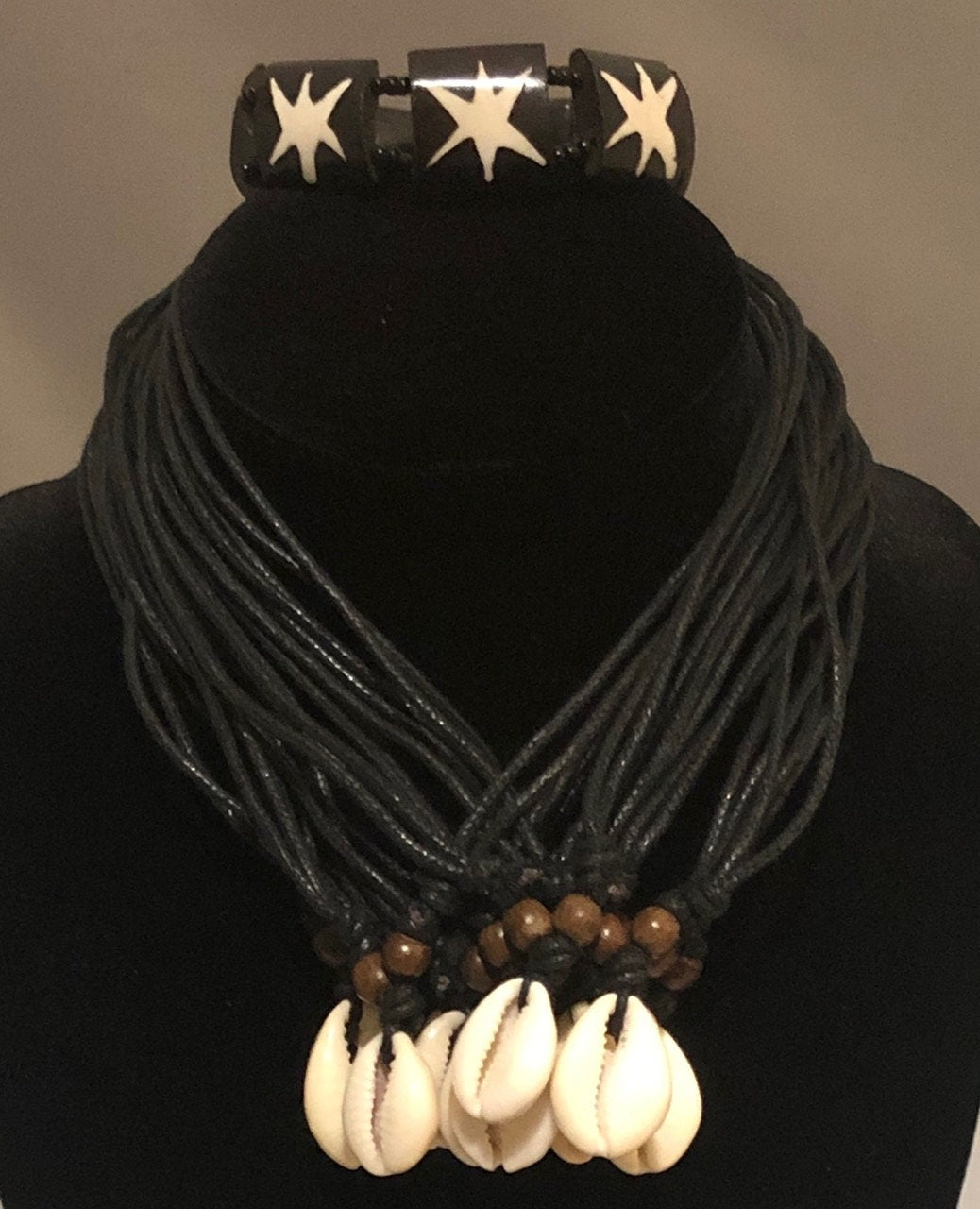 Youth Cowry Shell Necklace | African Cowry Shell Necklace | Yoruba Necklace | Tribal & Ethnic | Afrocentric
