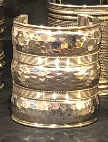 3" Silver Cuffs | Dressy Cuffs | Adornment for the Wrist | Tribal & Ethnic | Afrocentric