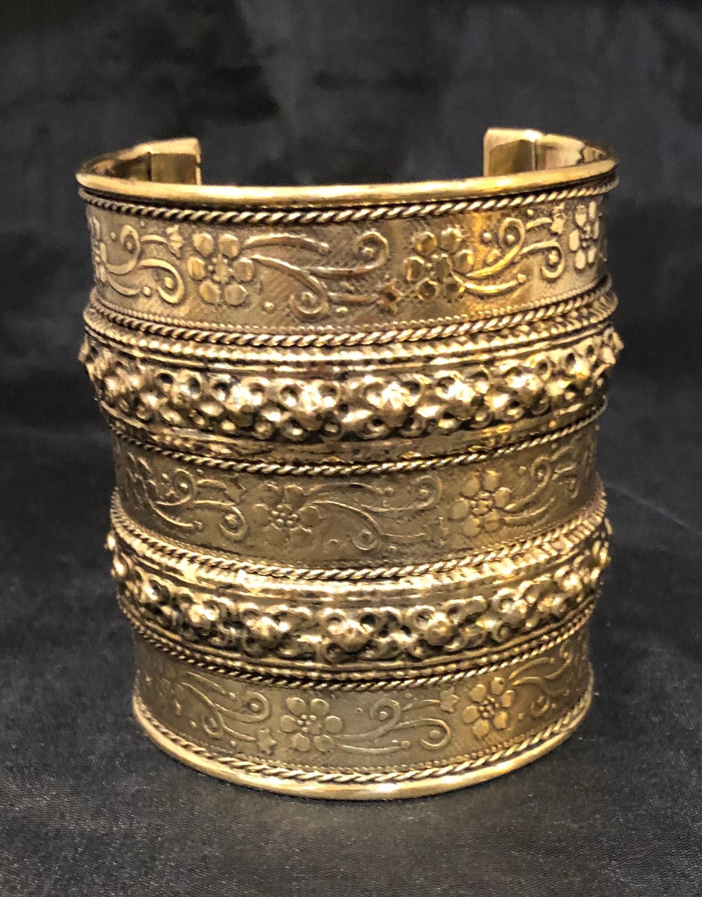 3" Mixed Metals Cuffs | Dressy Cuffs | Adornment for the Wrist | Tribal & Ethnic | Afrocentric