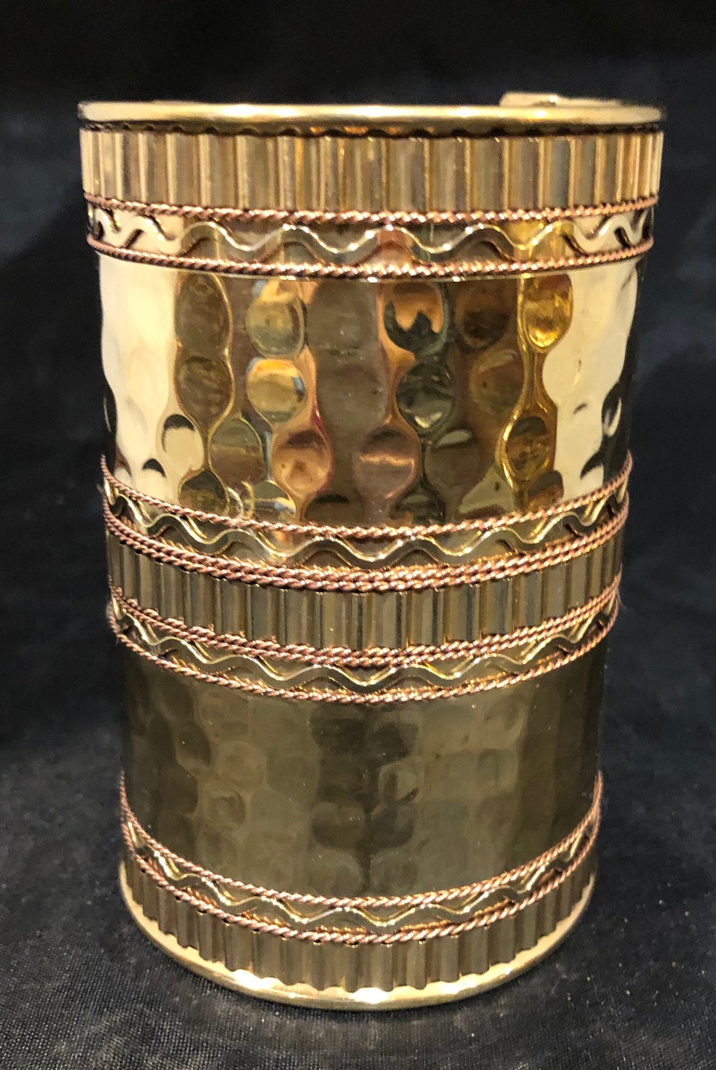 4" Mixed Metals Cuffs | Dressy Cuffs | Adornment for the Wrist | Tribal & Ethnic | Afrocentric