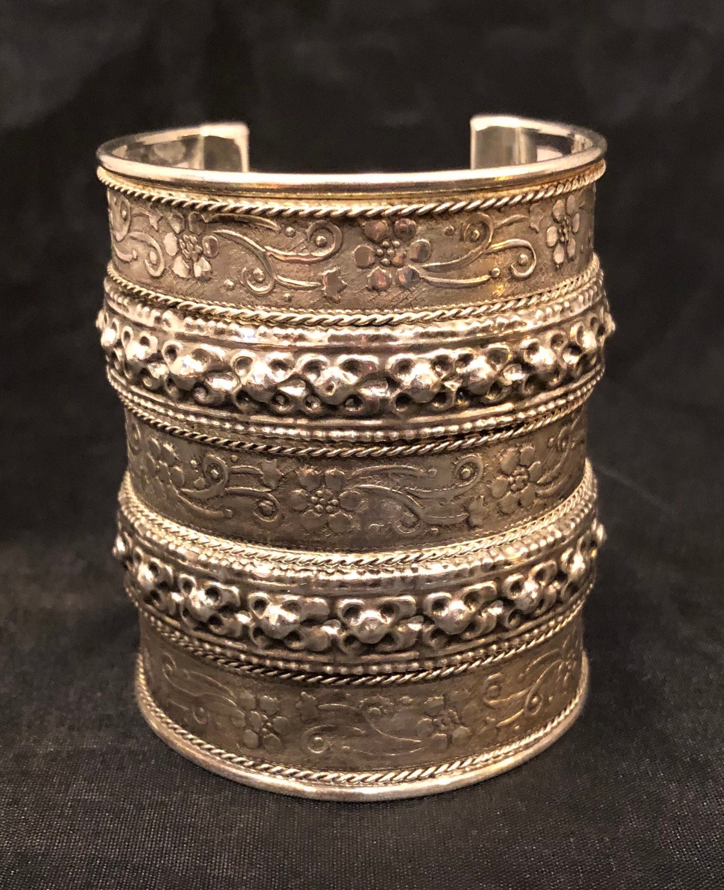 3" Silver Cuffs | Dressy Cuffs | Adornment for the Wrist | Tribal & Ethnic | Afrocentric