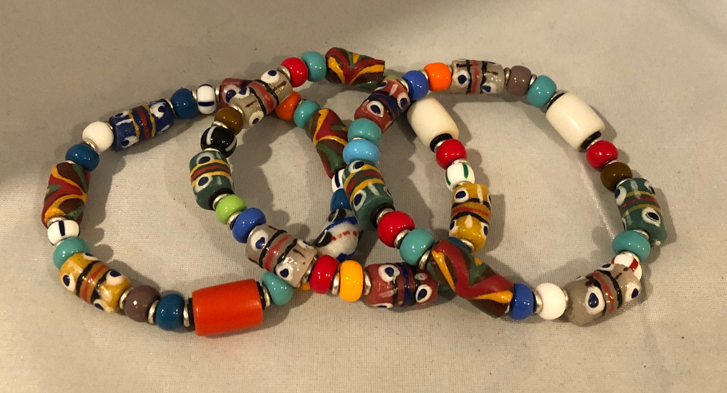 Zawadi African Friendship Bracelet | African Beaded Bracelets | African Jewelry | Friendship Bracelet | Special Occasions | Tribal & Ethnic