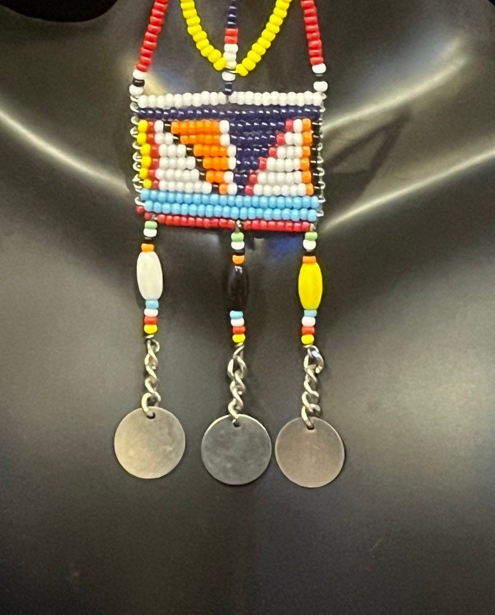 Kandake Drop & Dangle with Tassels Earrings | Maasai Drop & Dangle with Tassels Earrings | Nile Valley Jewelry | Tribal & Ethnic | Afrocentric