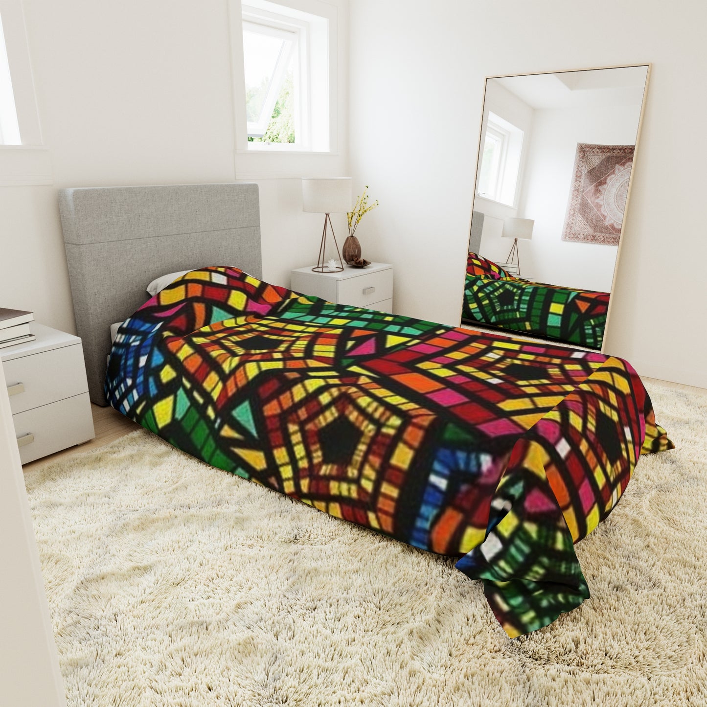 Vibrant Colors Duvet Cover