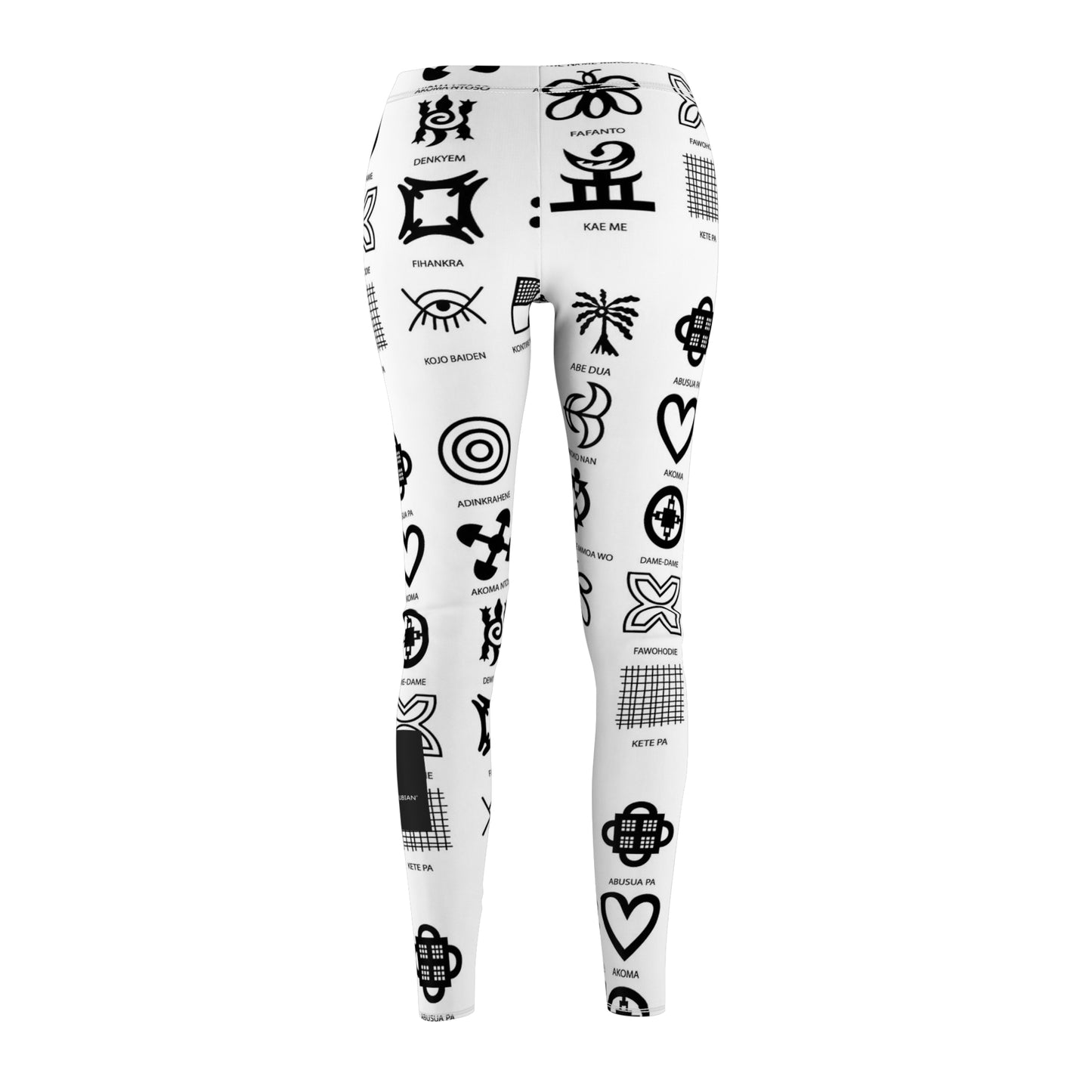 Adinkra Splash Casual Leggings