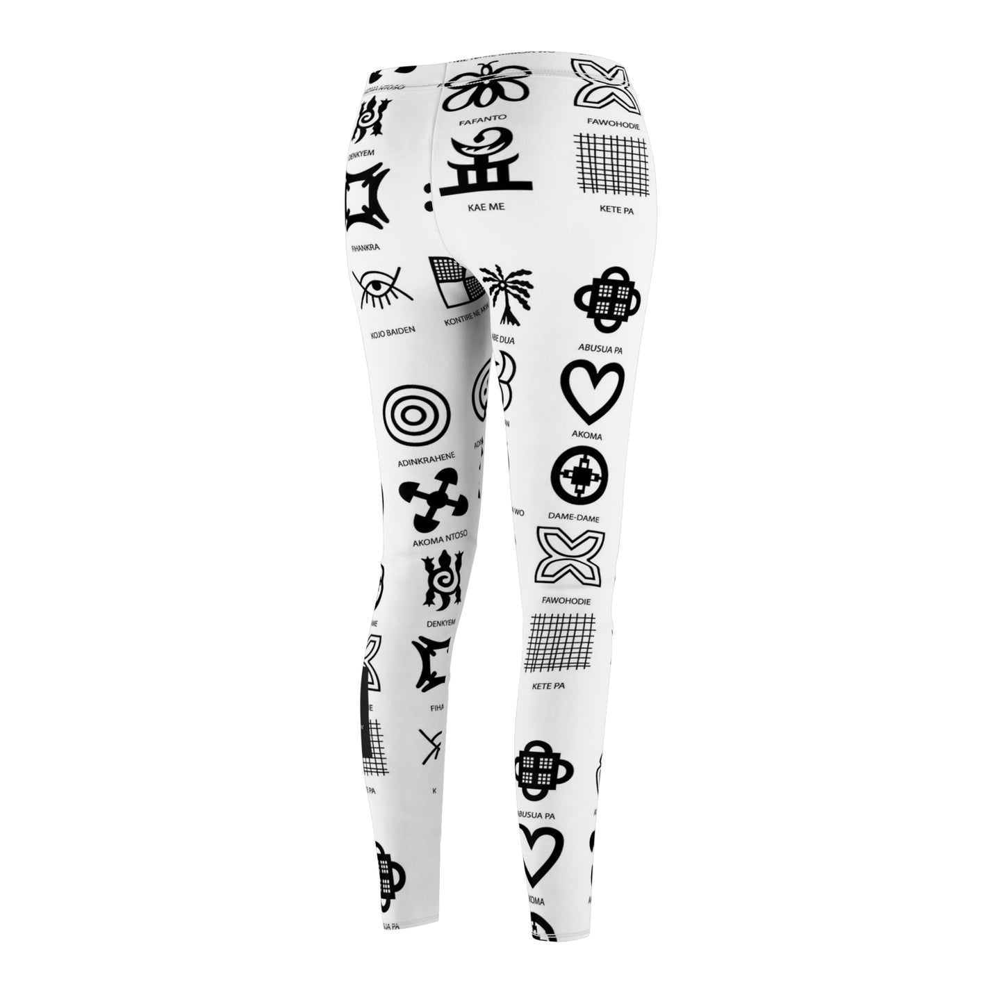 Adinkra Splash Casual Leggings