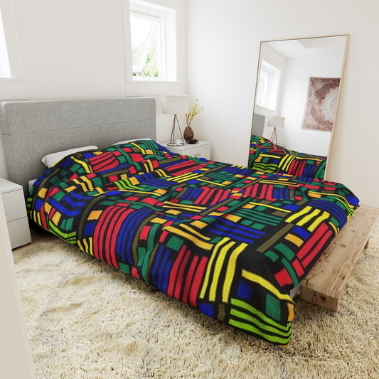 Primary Colors Duvet Cover