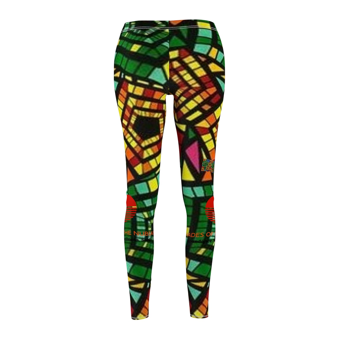 Vibrant Colors Ankara Leggings