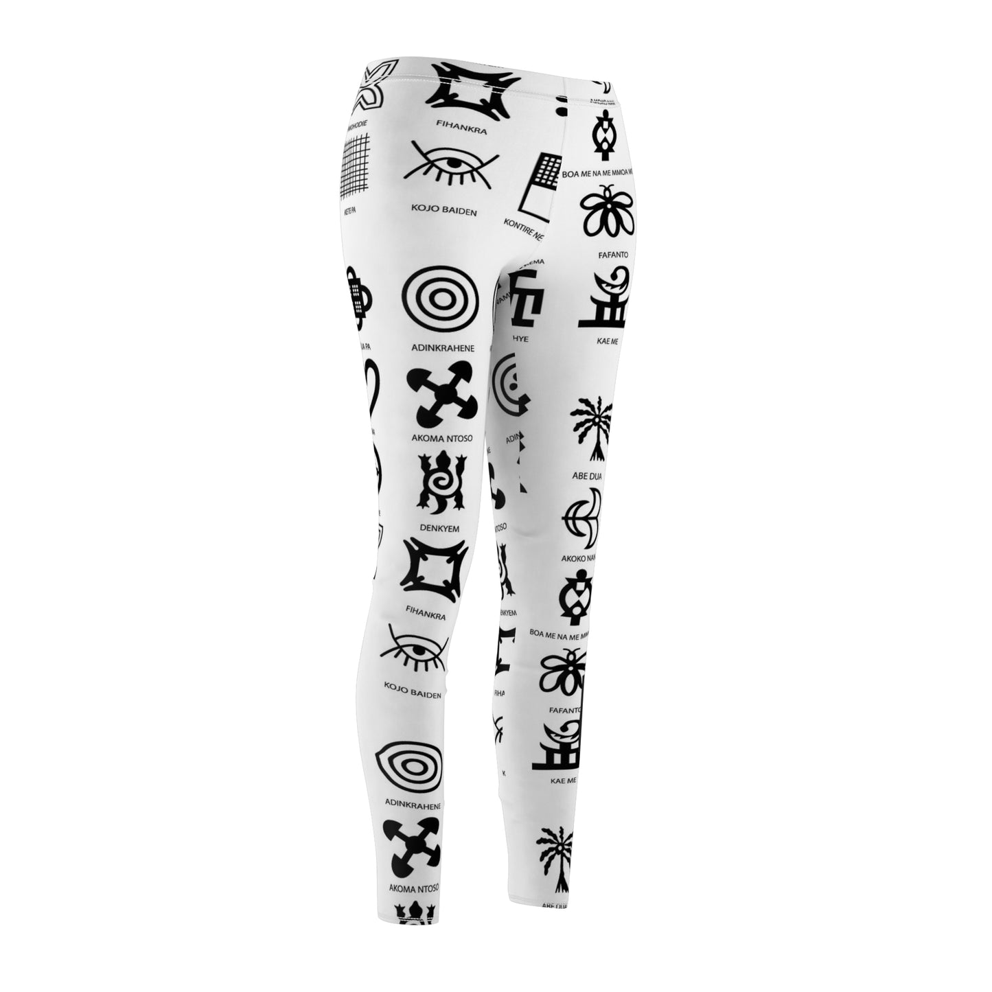 Adinkra Splash Casual Leggings