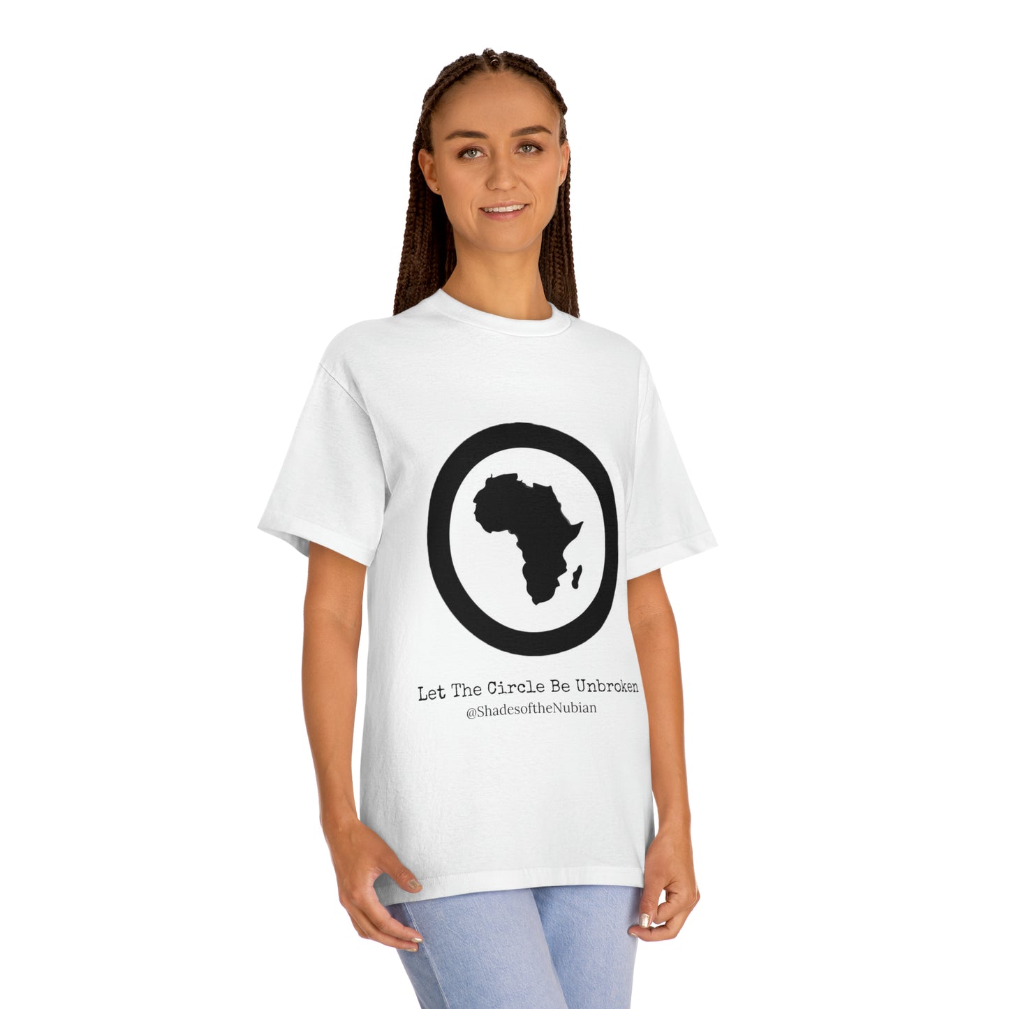 Unisex Let the Circle Be Unbroken Tee, White