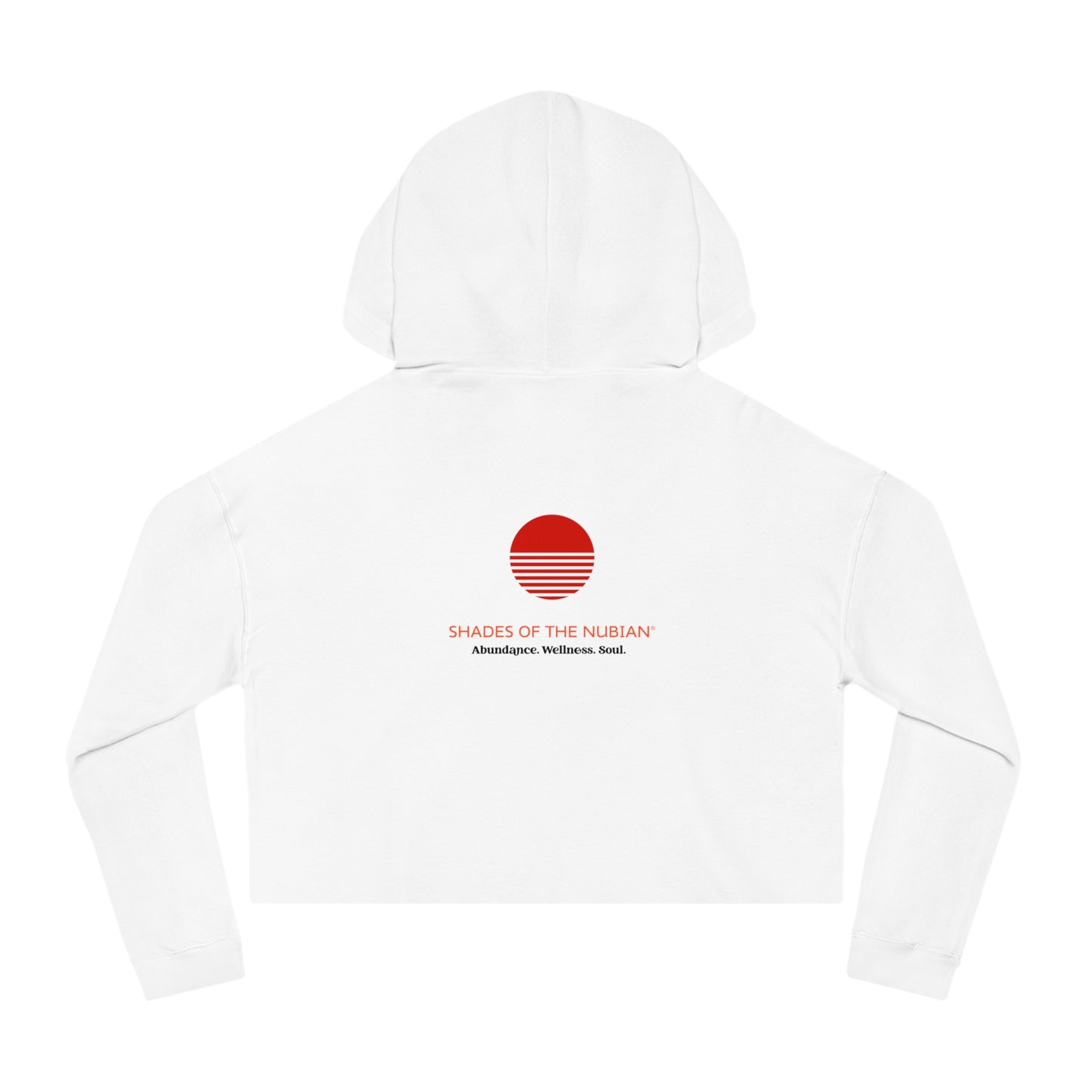 Adinkra Women’s Cropped Hooded Sweatshirt