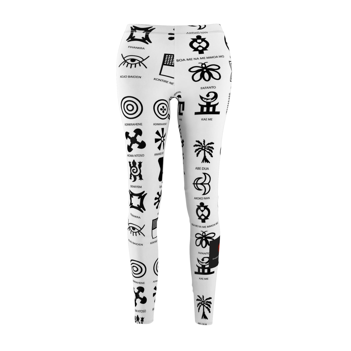 Adinkra Splash Casual Leggings