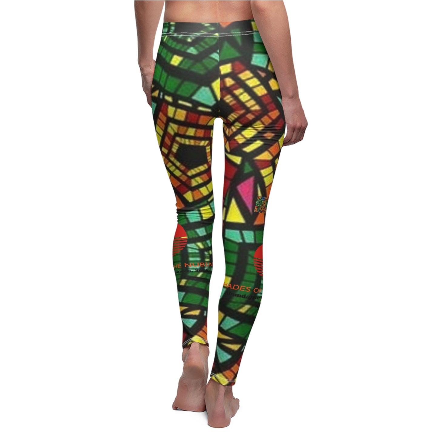 Vibrant Colors Ankara Leggings
