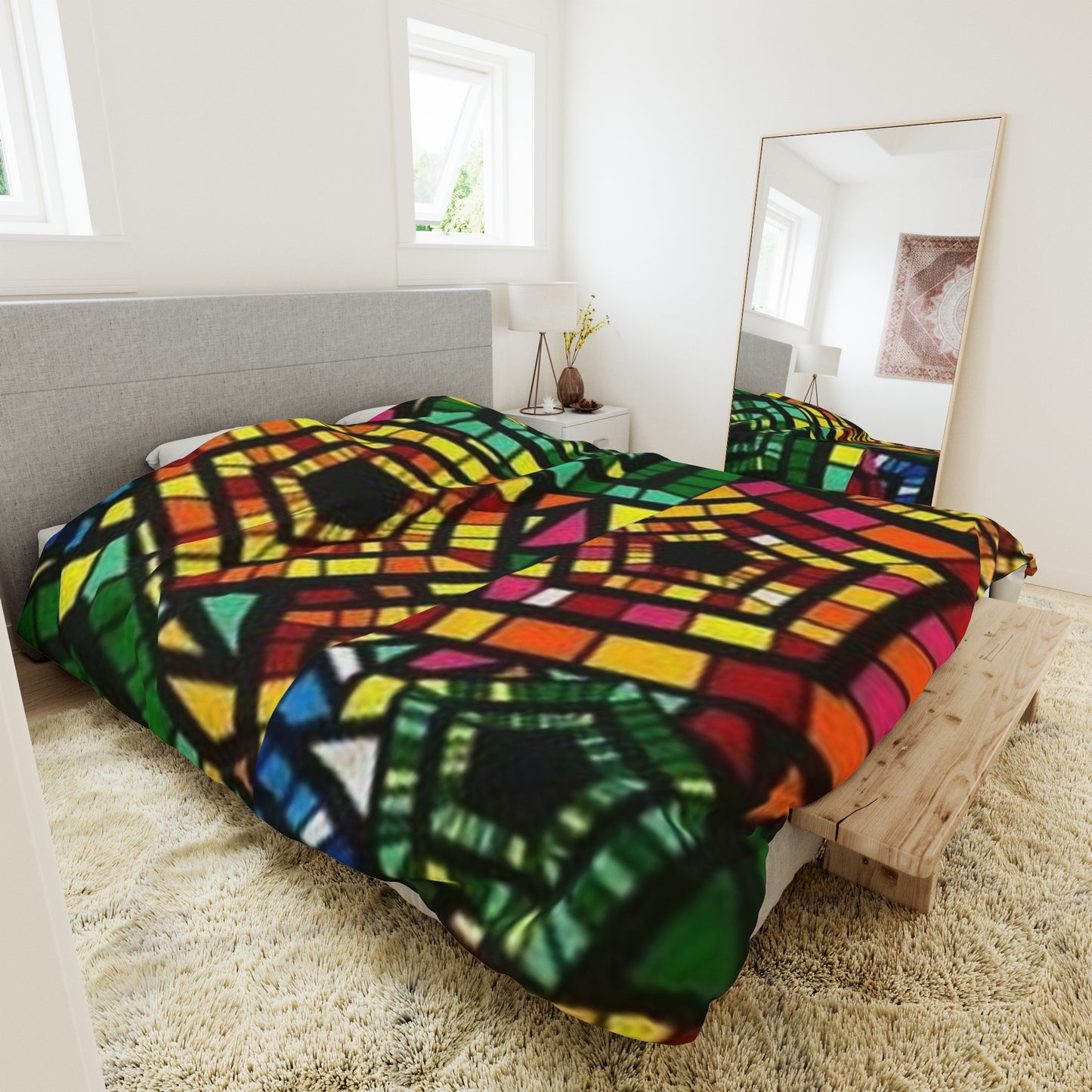 Vibrant Colors Duvet Cover