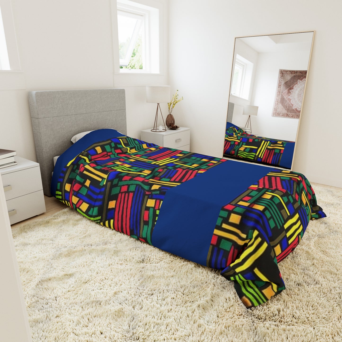 Primary Colors Duvet Cover