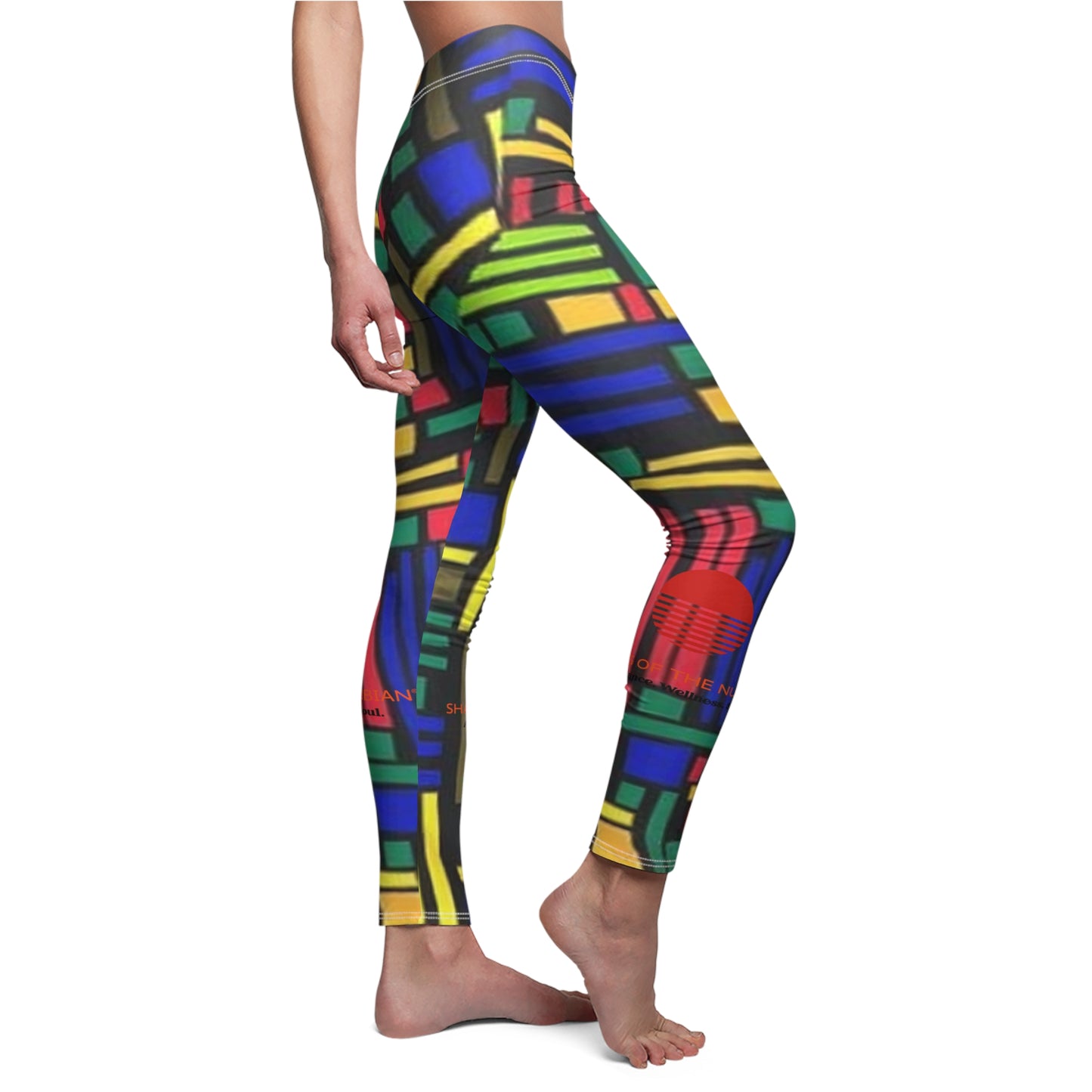 Primary Colors Ankara Leggings