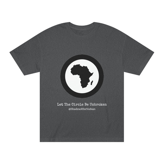 Unisex Let the Circle Be Unbroken Tee, Heather Charcoal