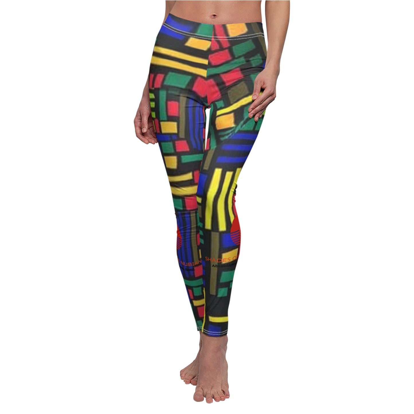 Primary Colors Ankara Leggings