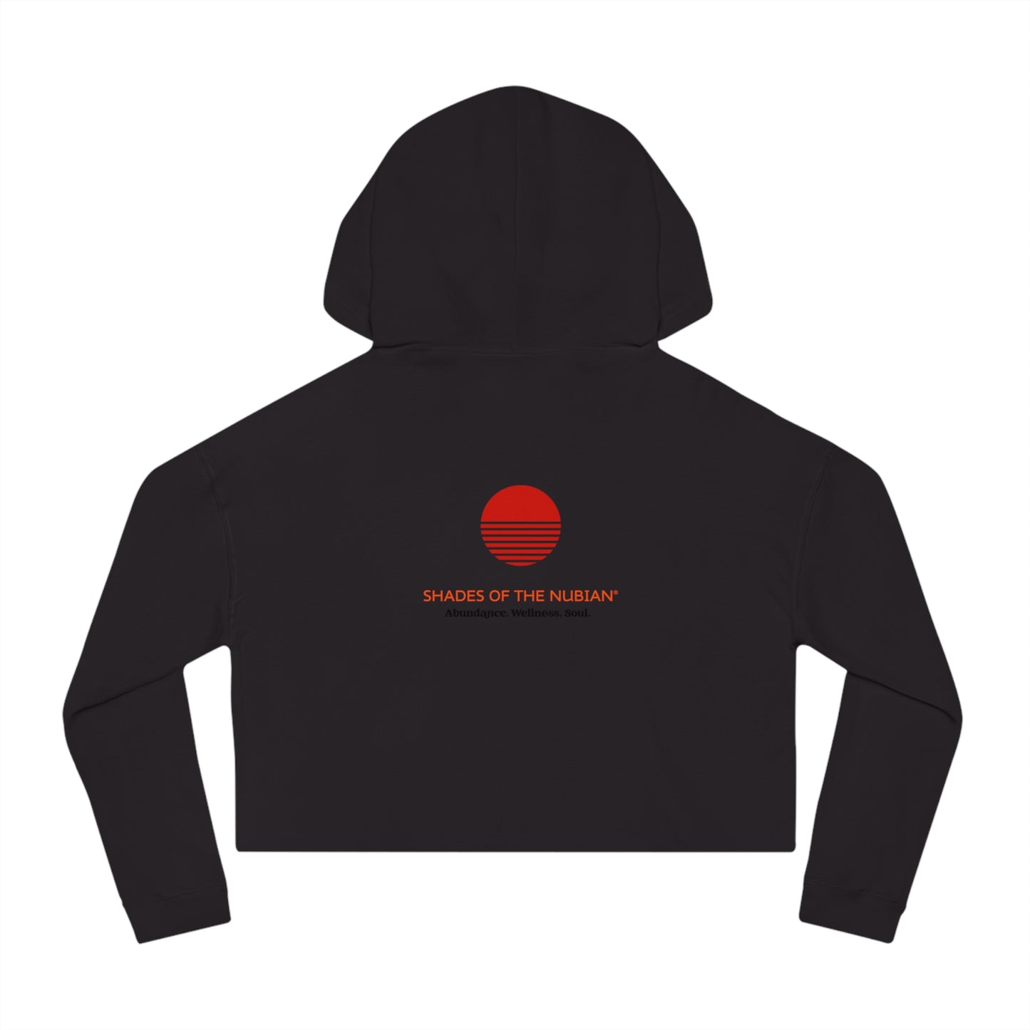 Adinkra Women’s Cropped Hooded Sweatshirt