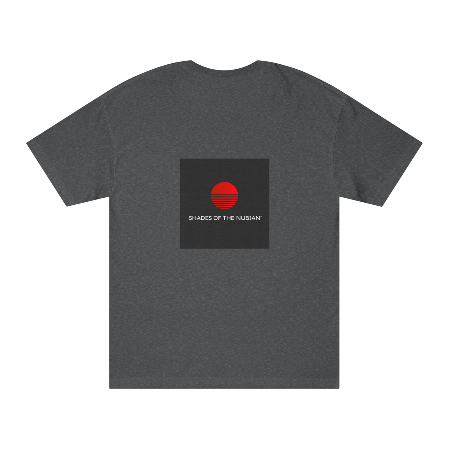 Unisex Akoben Tee, Heather Charcoal