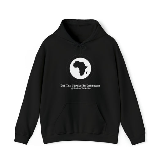 Let The Circle Be Unbroken Heavyweight Hoodie, Black