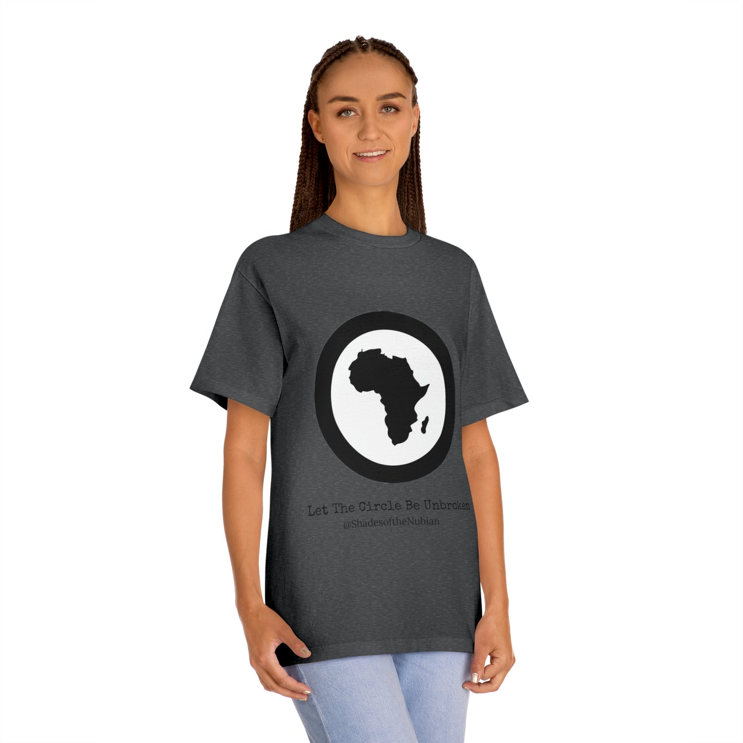 Unisex Let the Circle Be Unbroken Tee, White