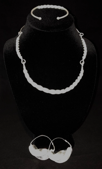 Fulani Silver Twist Necklace | West African Silver Necklace | Mali Necklace | Jewelry for Special Occasions | Tribal & Ethnic | Afrocentric
