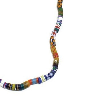 Ashanti Trade Bead Necklace, Medium Beads | Ghanaian Trade Necklace | West African Jewelry | Tribal & Ethnic | African Necklace | Afrocentric