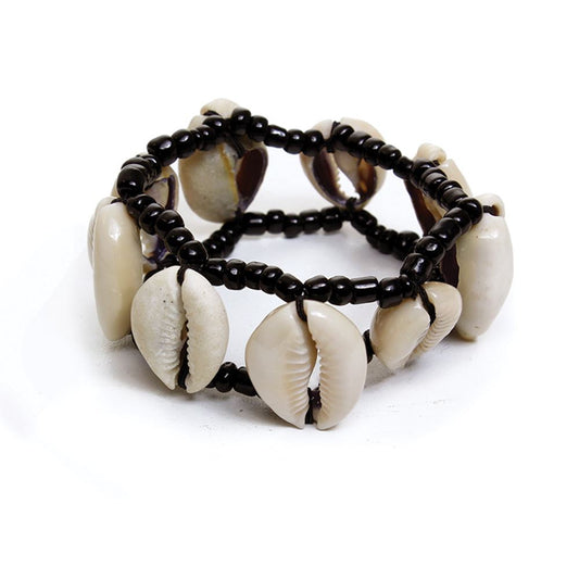 West African Cowry Shell Bracelet | West African Jewelry | Fertility Symbols | Tribal & Ethnic | Afrocentric