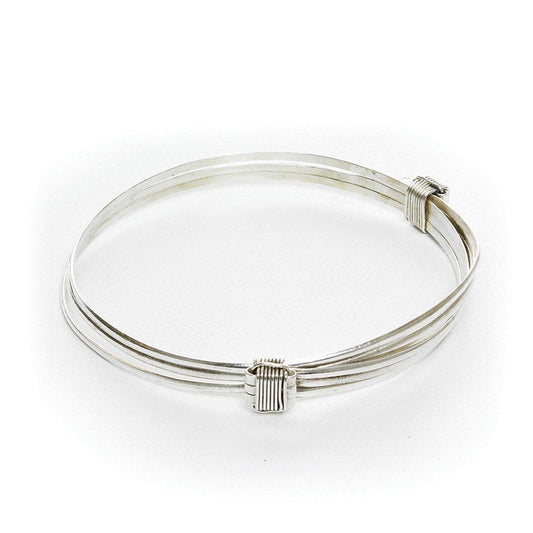 Silver Elephant Hair Plant Fiber Bracelet | Kenyan Silver Bracelet | East African Silver Jewelry | Tribal & Ethnic | Afrocentric