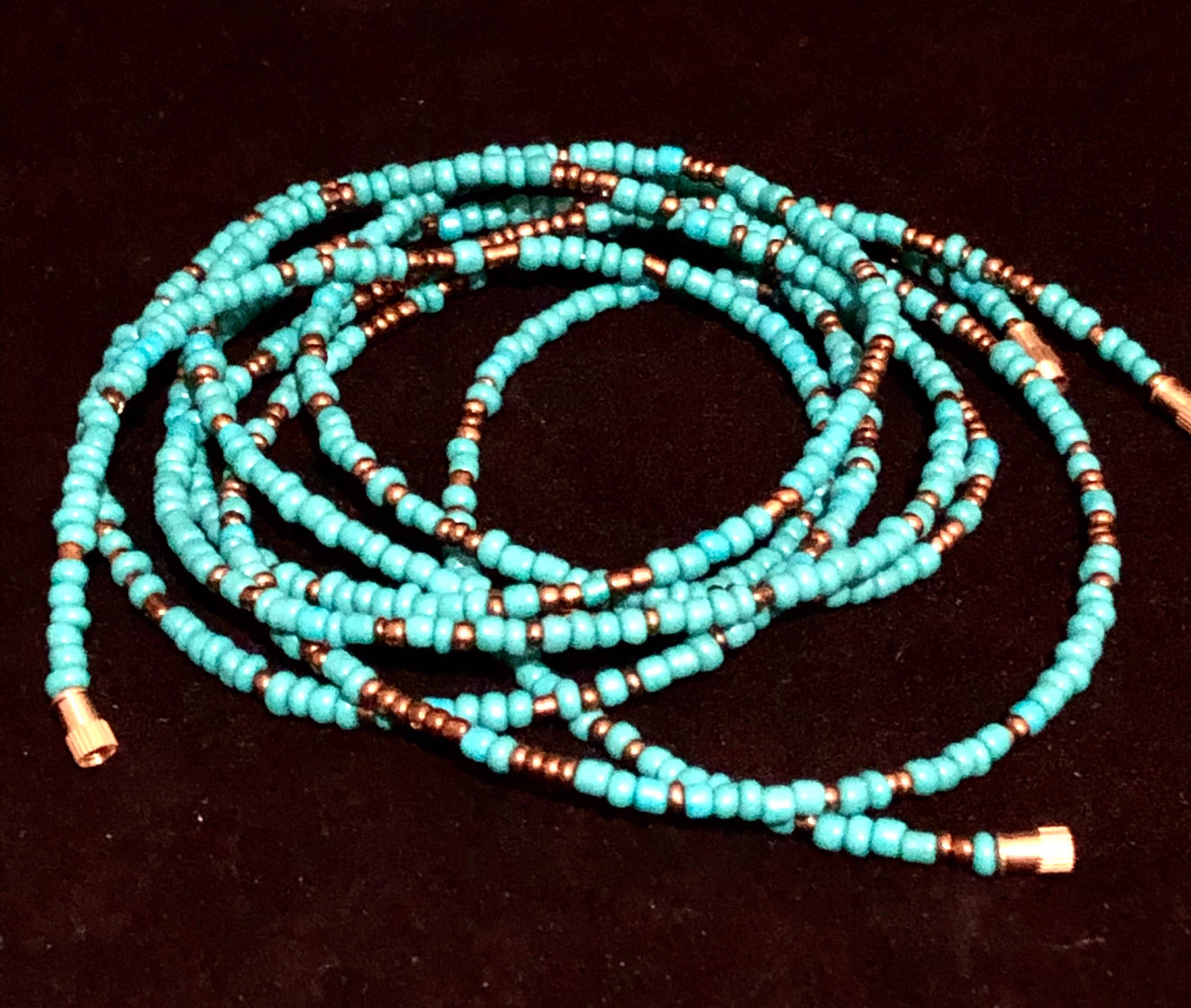32” African Waist Beads | Waist Chains | Belly Chains | Slimming Tummy Beads | Body Jewelry | Waist Bracelet | Femininity and Sensuality