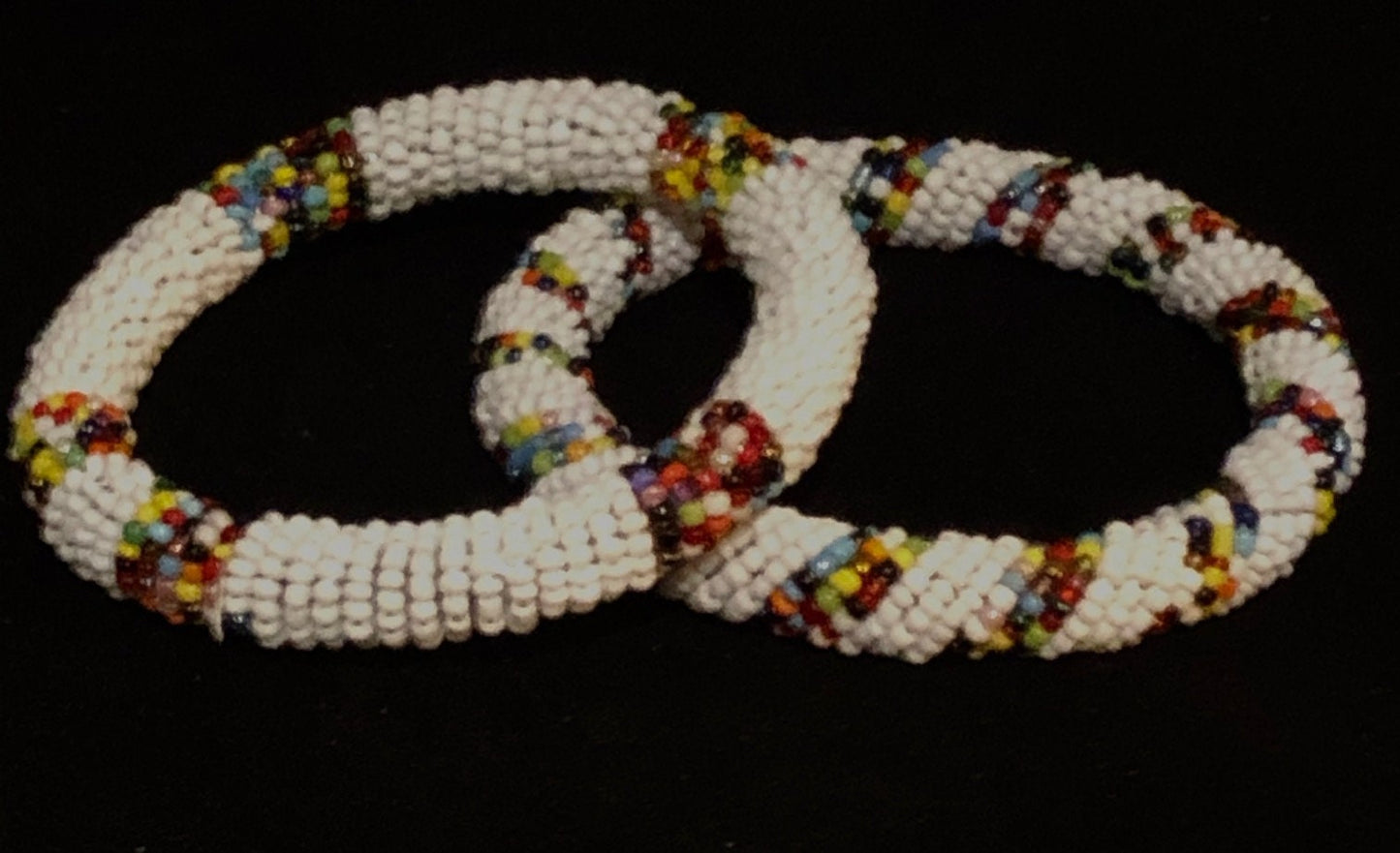 Maasai Beaded Bangles | East African Beaded Bangles | African Jewelry | Nile Valley Jewelry | Tribal & Ethnic | Afrocentric