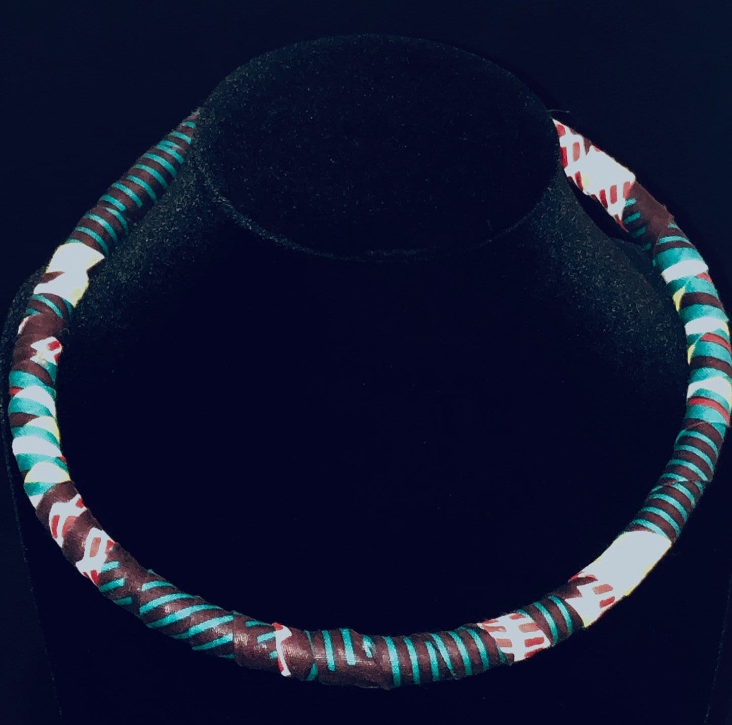 East African Kitenge Chokers | Kenyan Choker | Handcrafted African Necklace | Tribal & Ethnic | Afrocentric