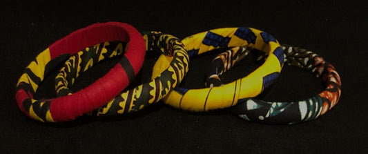 Kitenge Bracelets | East African Kitenge Bracelets | African Fabric Jewelry | African Bracelets | Tribal & Ethnic | Afrocentric