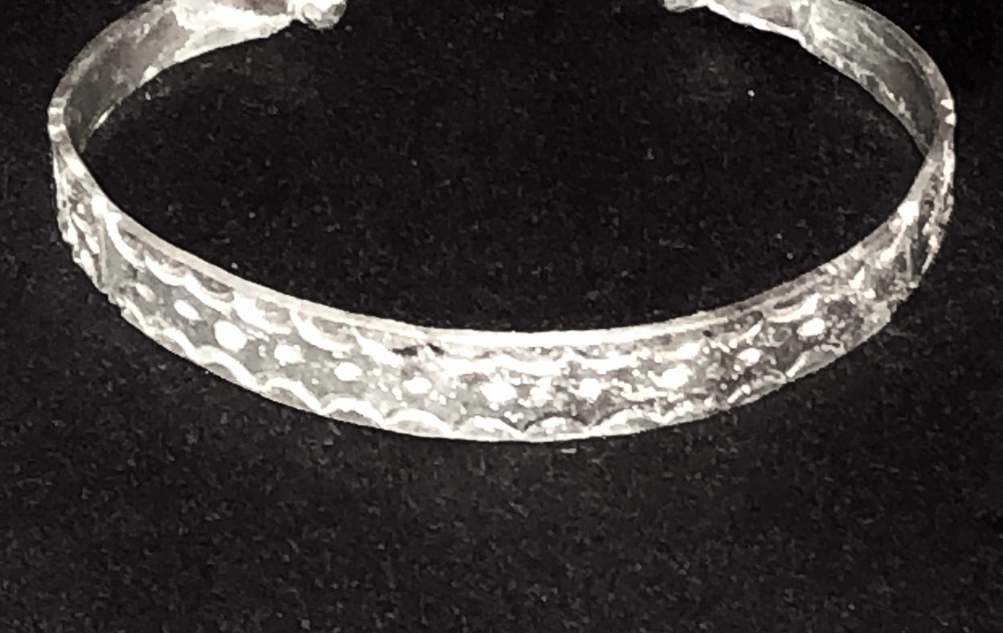 Berber Etched Plate Bracelet | Tuareg Etched Plate Bracelet | North African Bangle | Tribal & Ethnic | Afrocentric | West African Bracelet