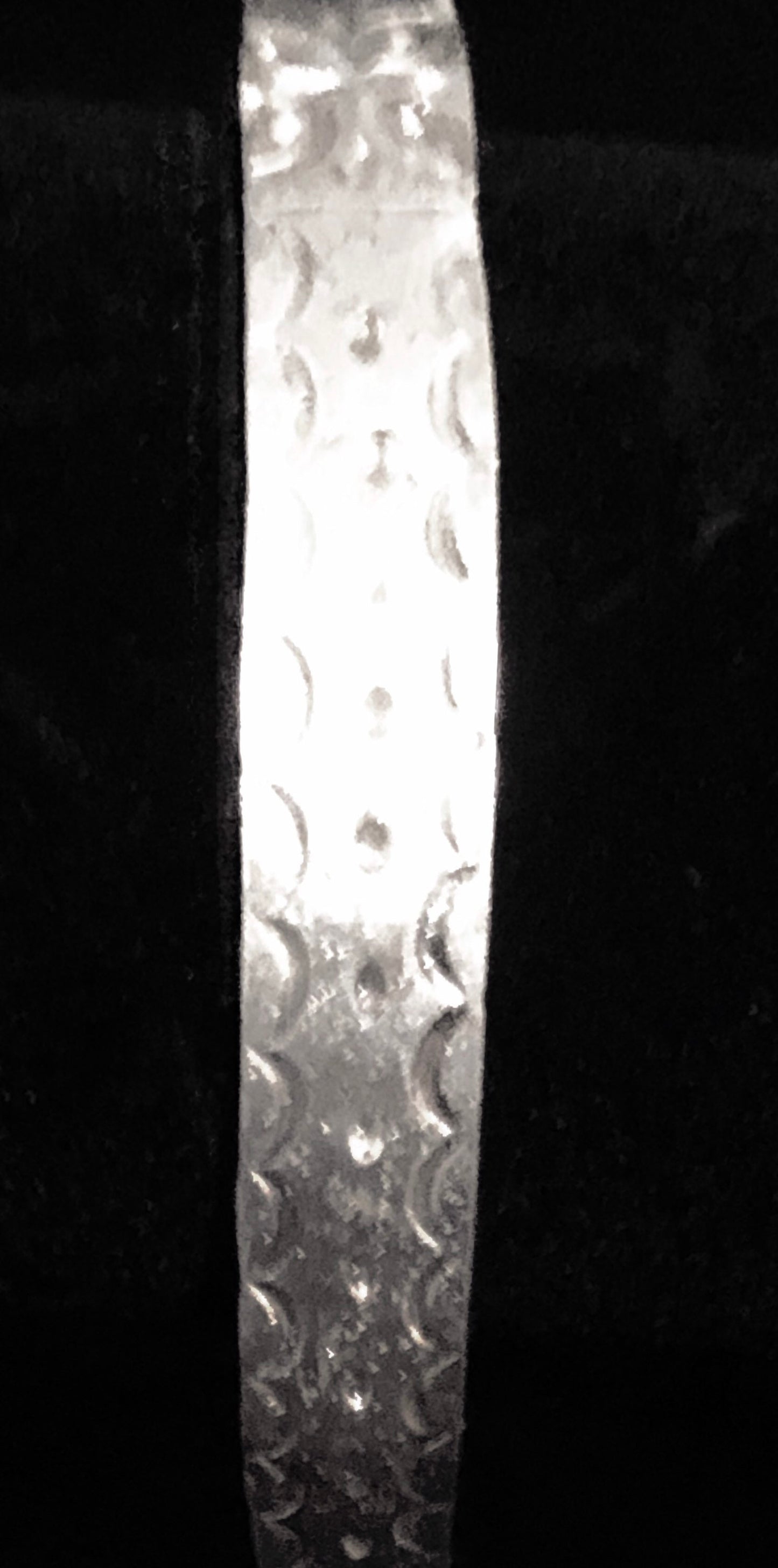 Berber Etched Plate Bracelet | Tuareg Etched Plate Bracelet | North African Bangle | Tribal & Ethnic | Afrocentric | West African Bracelet