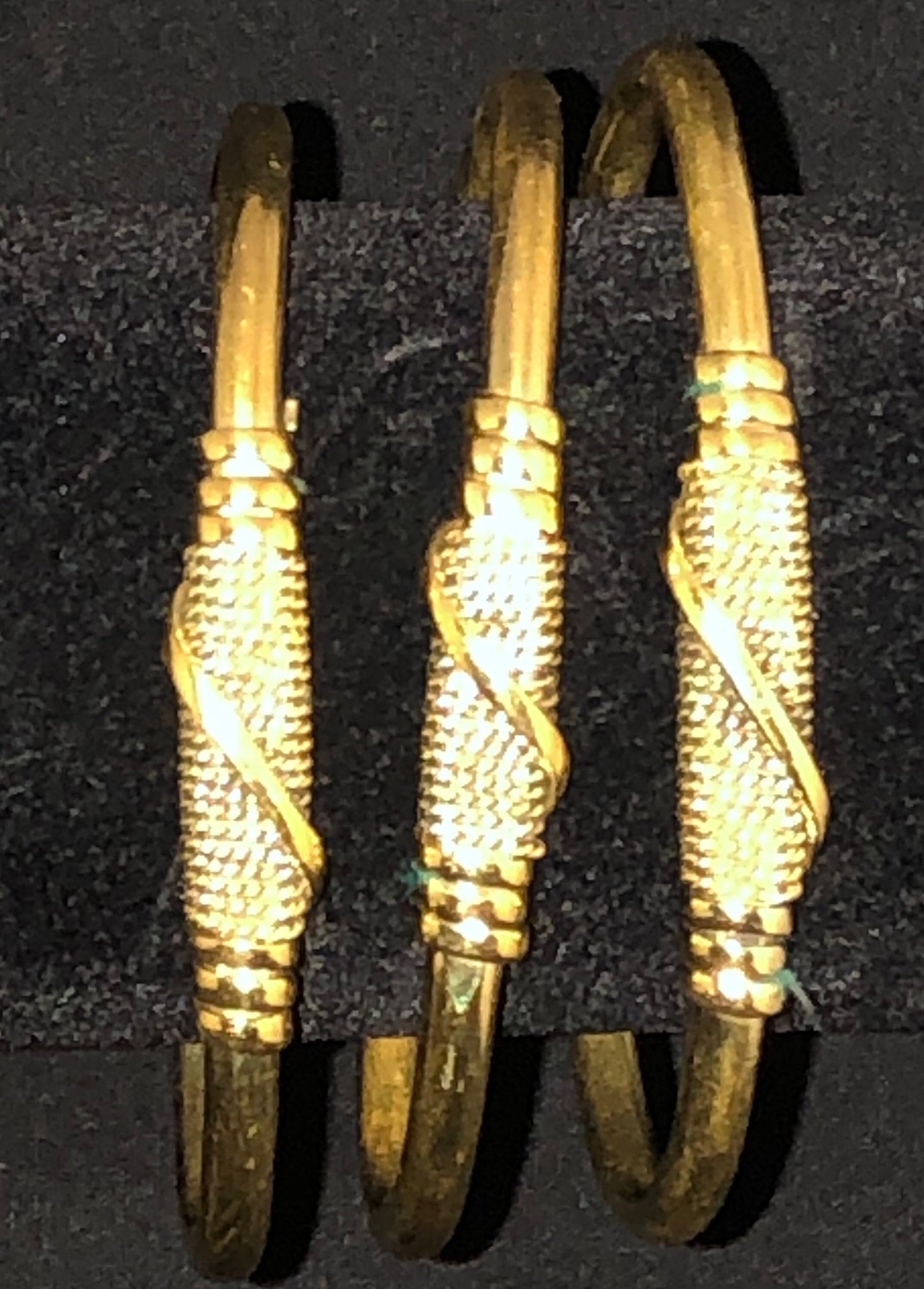 Gold Metal Twist Bracelet | African Bracelet | African Jewelry | Handmade Jewelry | Tribal & Ethnic | Afrocentric