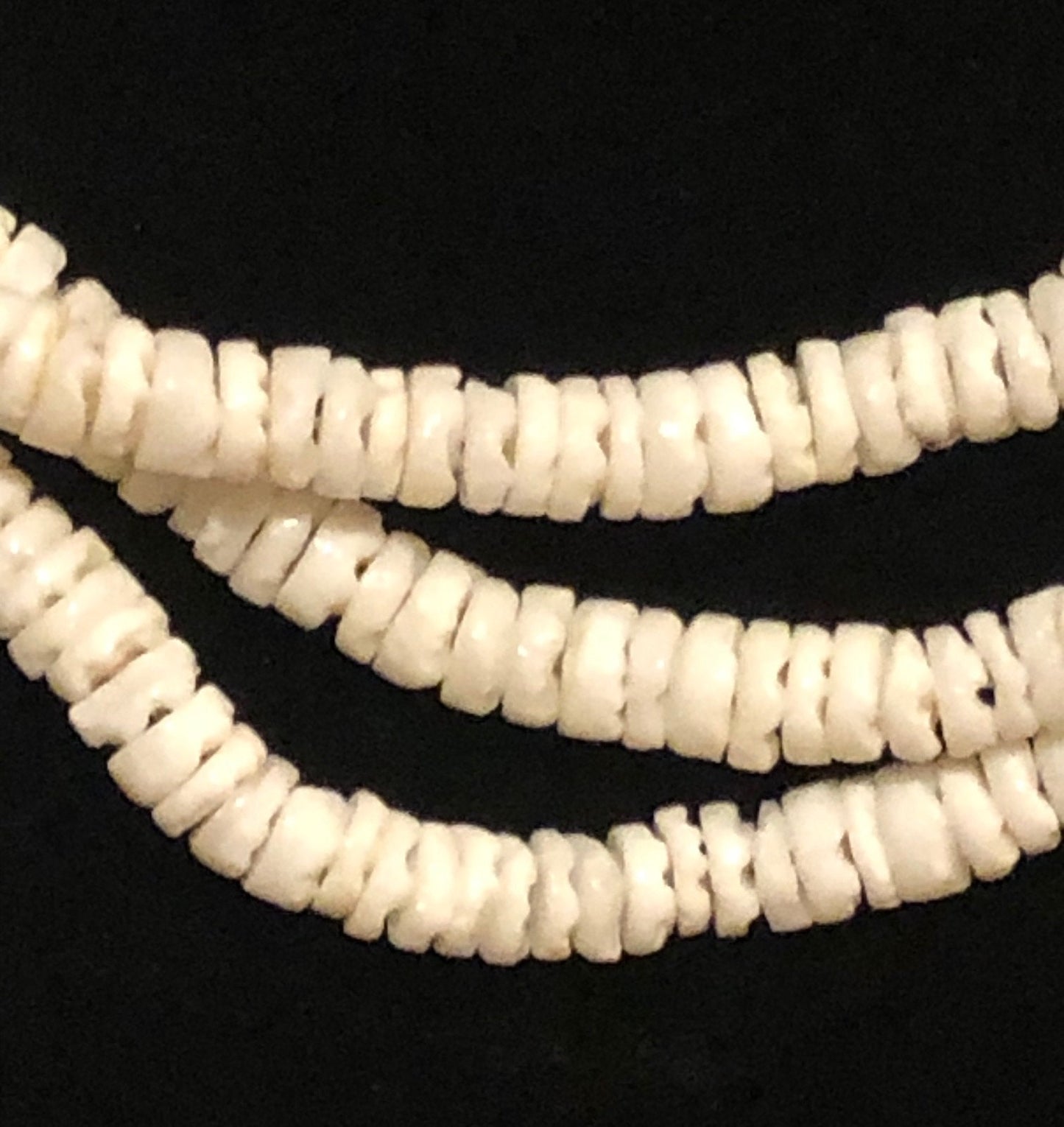 African White Shell Necklace | West African Shell Necklace | African Shell Necklace | Tribal & Ethnic | Afrocentric