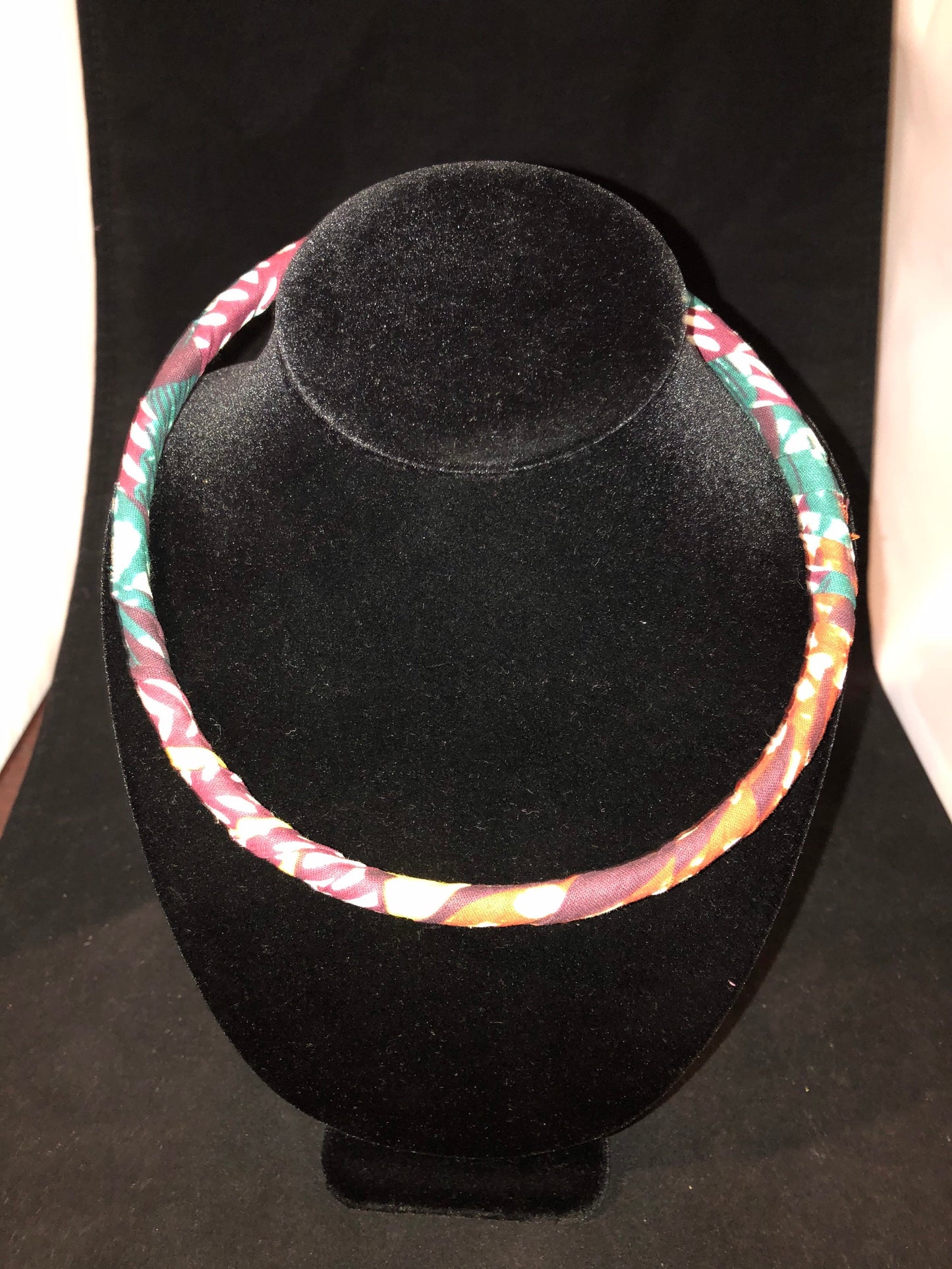 East African Kitenge Chokers | Kenyan Choker | Handcrafted African Necklace | Tribal & Ethnic | Afrocentric