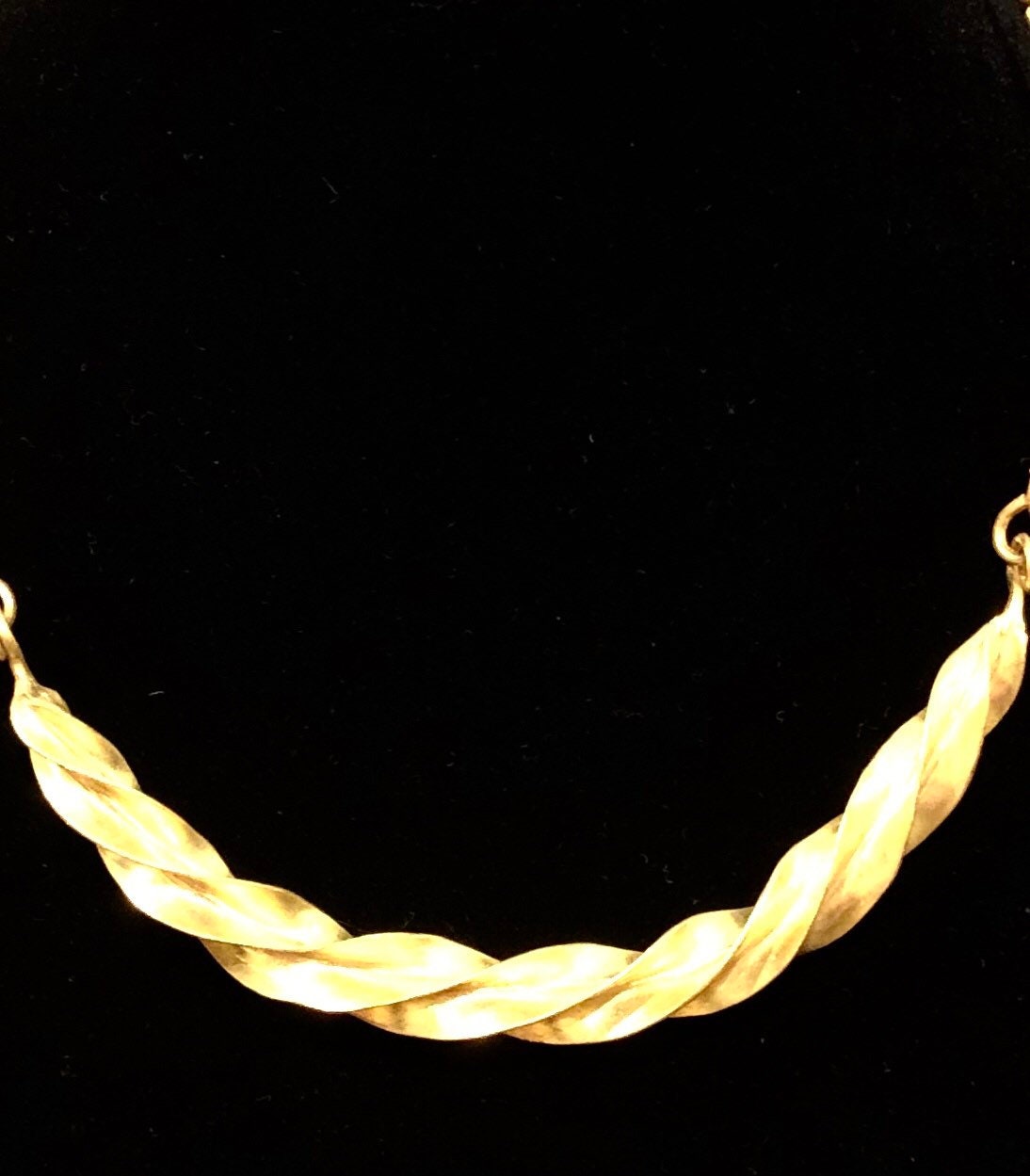 Fulani Gold Twist Necklace | West African Gold Necklace | Mali Necklace | Jewelry for Special Occasions | Tribal & Ethnic | Afrocentric