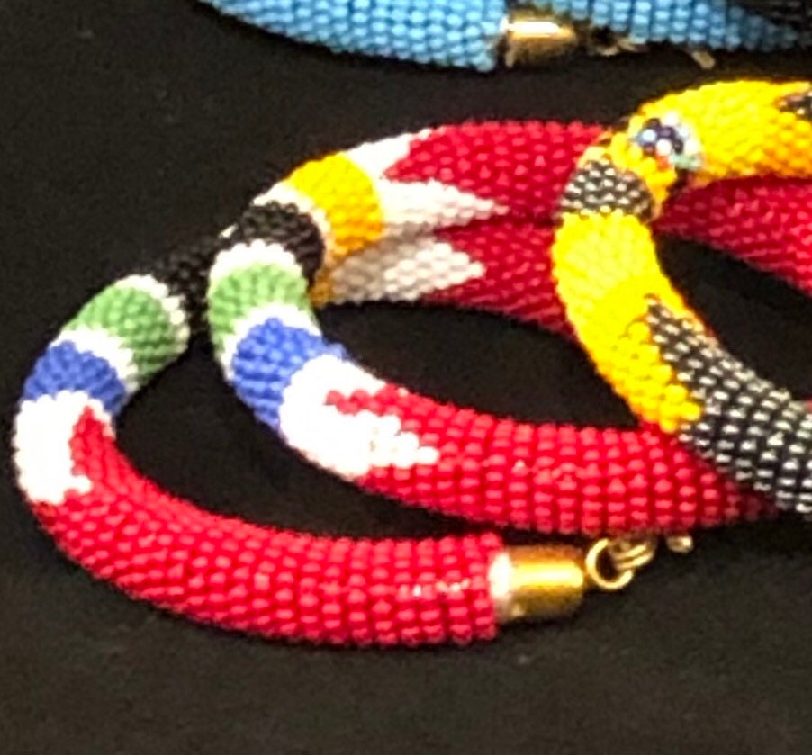 South African Zulu Beaded Bracelets | Handcrafted Bracelets | Zulu Jewelry | Tribal & Ethnic | Afrocentric