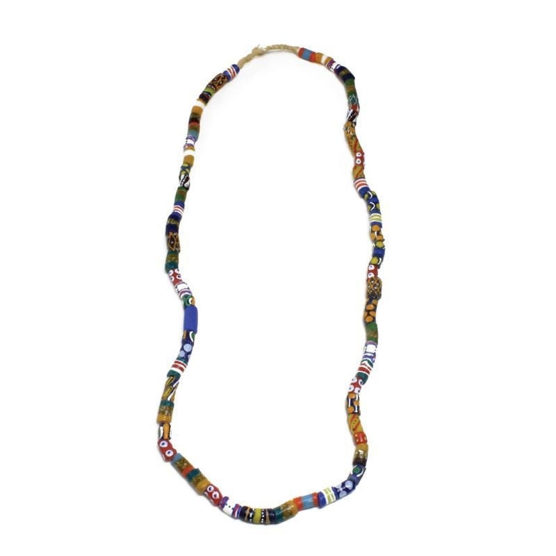 Ashanti Trade Bead Necklace, Large Beads | Ghanaian Trade Bead Necklace | West African Jewelry | Tribal & Ethnic | African Necklace | Afrocentric